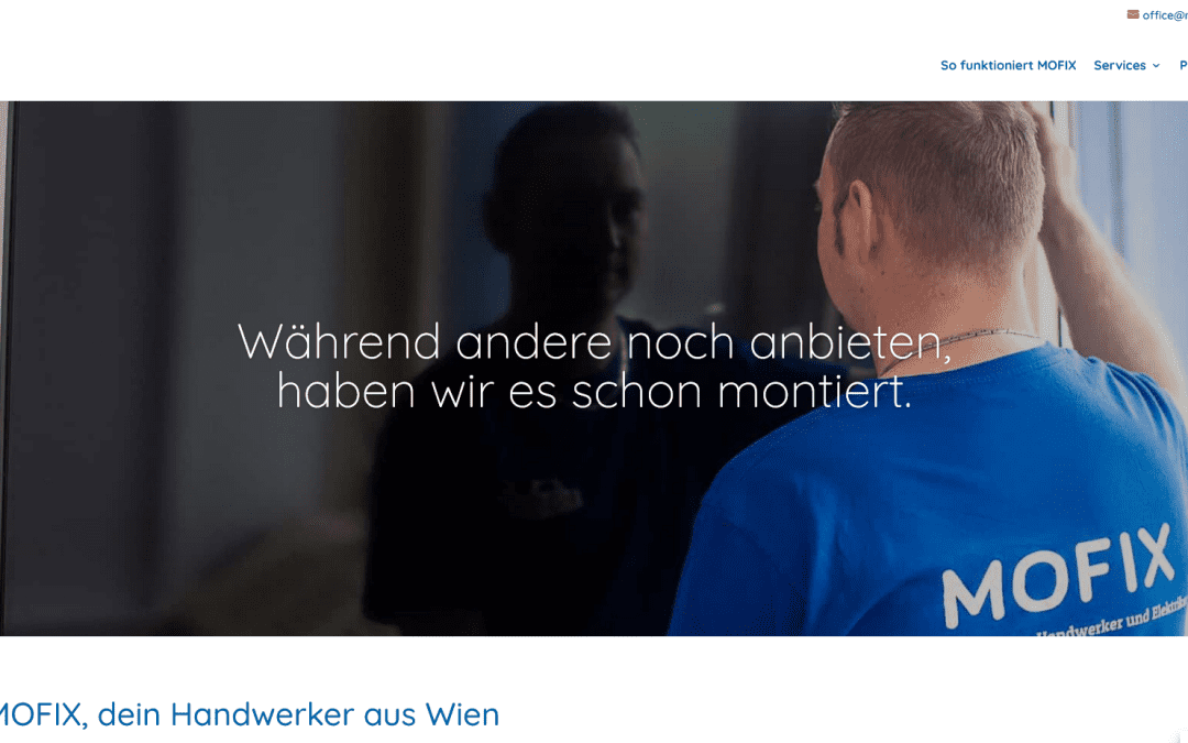 Mofix – Your Fast Handyman and Electrician Starts in Vienna
