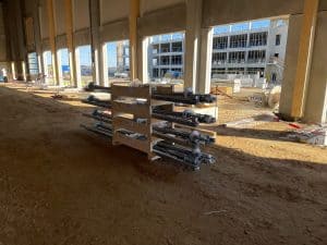 Installation Anpassrampen und Sektionaltore