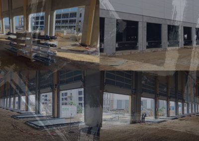 BVH – Logistikzentrum – Installation 20 Sektionaltore + 9 Anpassrampen