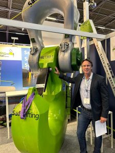 Thomas auf der Breakbulk