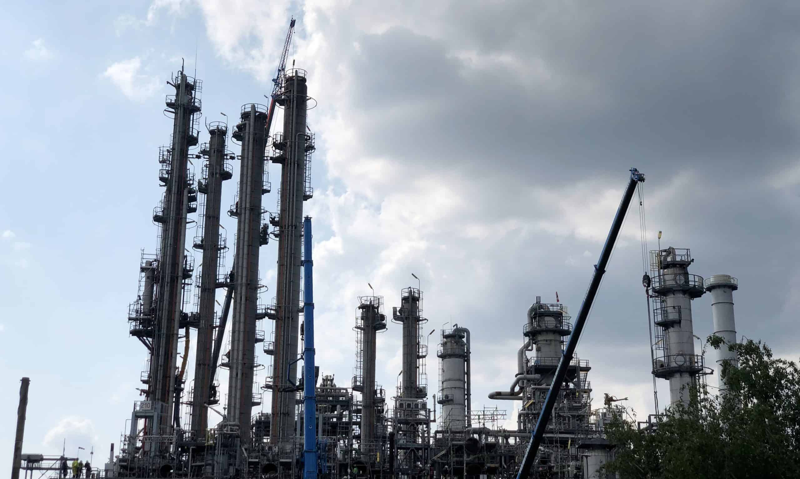 Raffinerie Österreich 1 industriemontage durch fachmonteur
