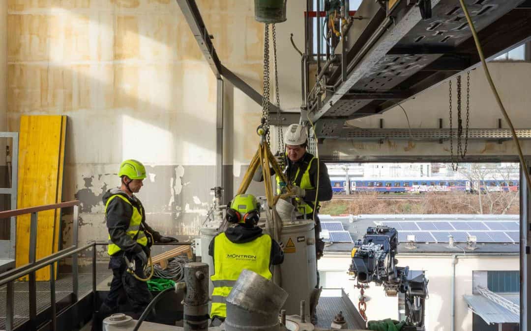 Austausch einer PVC-Farbmischanlage