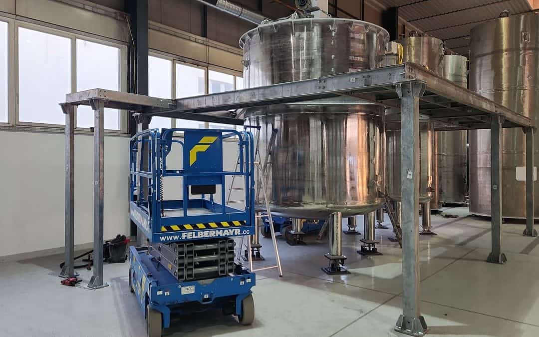 Aufbau einer neuen Chemieanlage bei Normet Austria GmbH!