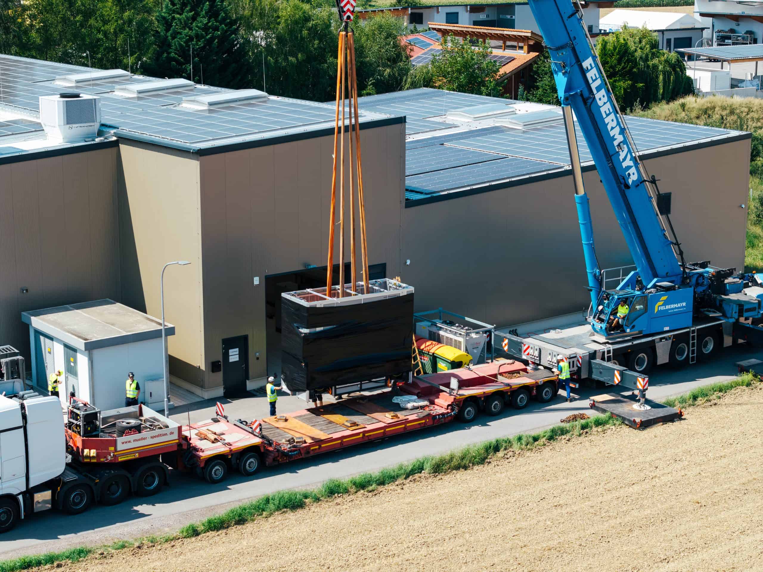 maschinentransport montron maschinentransport montron